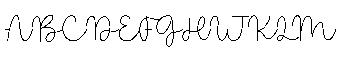 Heather Violeta Font UPPERCASE