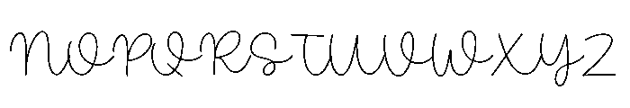 Heather Violeta Font UPPERCASE