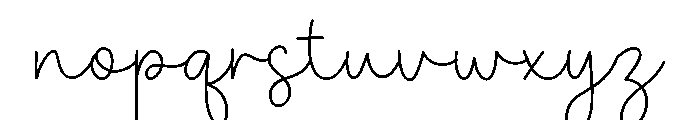 Heather Violeta Font LOWERCASE