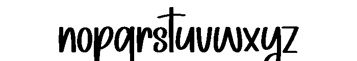 Heatwave1 Font LOWERCASE