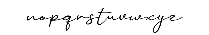 Heaven & Faith Script Font LOWERCASE