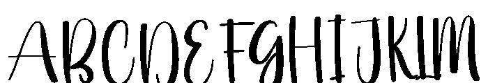 Heaven Font UPPERCASE