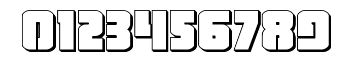 Heavy Falcon 3D Font OTHER CHARS