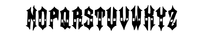 Heavy Metal Font LOWERCASE