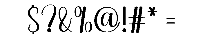 Heightall Font OTHER CHARS