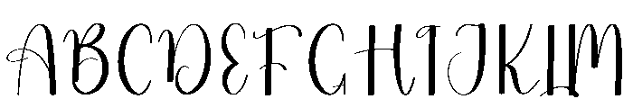 Heightall Font UPPERCASE