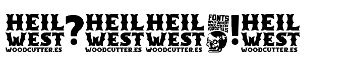 Heil West Font OTHER CHARS