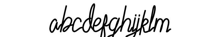 Heimeiry Font LOWERCASE
