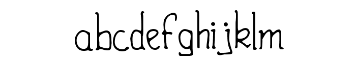 Heirany Slight Font LOWERCASE