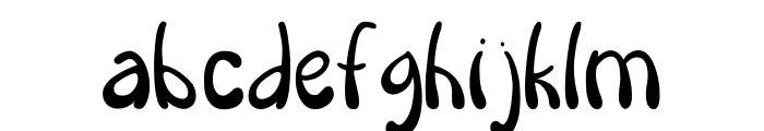 Heirloom Regular Font LOWERCASE