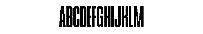 Heisman Regular Font UPPERCASE