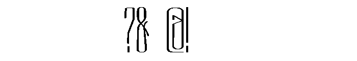 Hektor Light Font OTHER CHARS