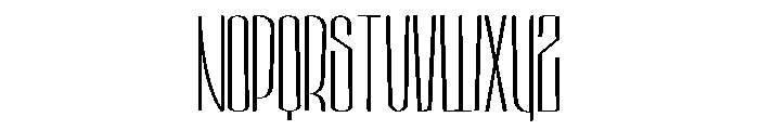 Hektor Light Font UPPERCASE