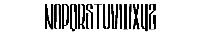 Hektor Font UPPERCASE