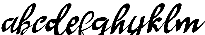 HelalaRegular Font UPPERCASE