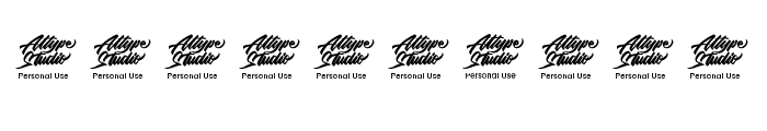 Heland - Personal Use Font OTHER CHARS