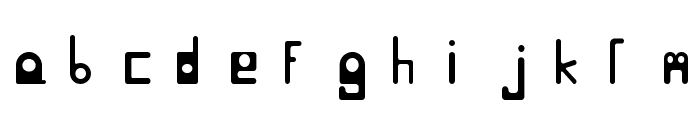 HelenBrownSolid Font LOWERCASE