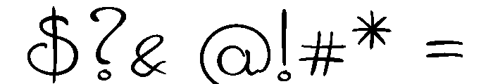 HelenoScript Font OTHER CHARS