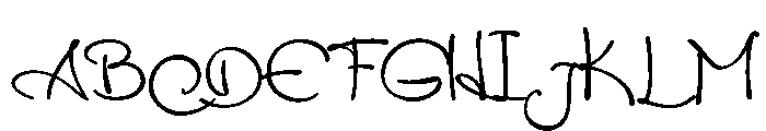 HelenoScript Font UPPERCASE