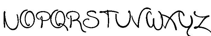 HelenoScript Font UPPERCASE