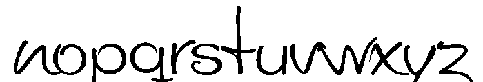 HelenoScript Font LOWERCASE