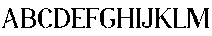 Helgoland Font UPPERCASE