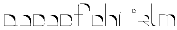 Helix Font LOWERCASE