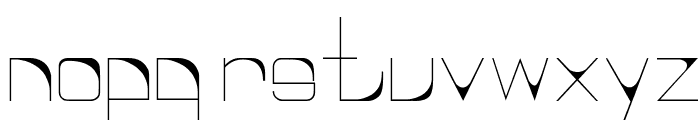 Helix Font LOWERCASE