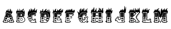 Hell Circus Font UPPERCASE