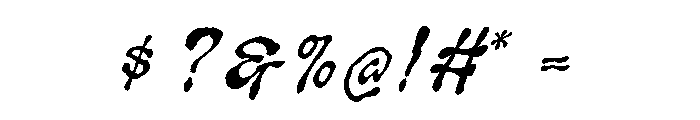 HellaPunk-Regular Font OTHER CHARS