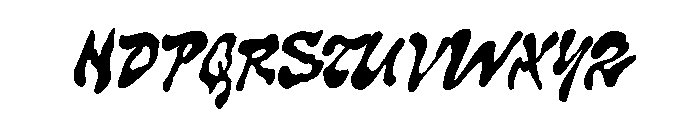 HellaPunk-Regular Font UPPERCASE
