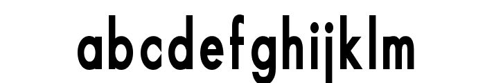 HellasFun Condensed Bold Font LOWERCASE