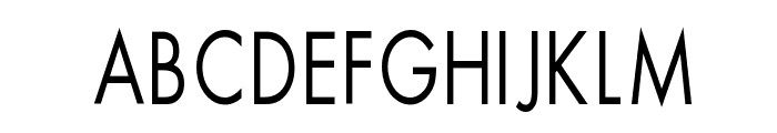 HellasFun Condensed Plain Font UPPERCASE