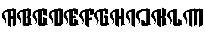 Hellcurt Personal Use 2 Font UPPERCASE