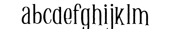 Hellghost Rough Regular Font LOWERCASE