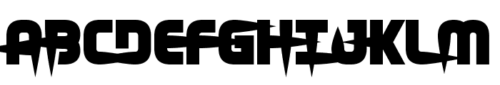Hellgrazer Font UPPERCASE