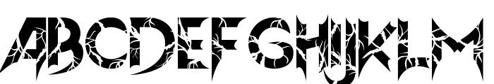 Hellion Roots Font UPPERCASE