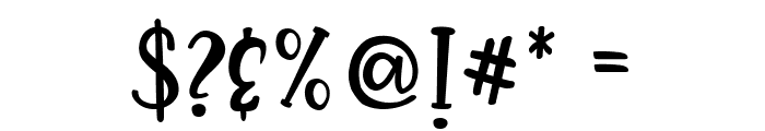 Hello Agatha Serif Font OTHER CHARS
