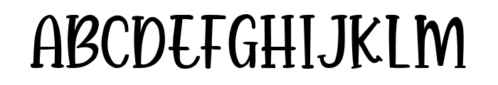 Hello Agatha Serif Font LOWERCASE