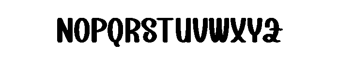 Hello Angela1 Font UPPERCASE