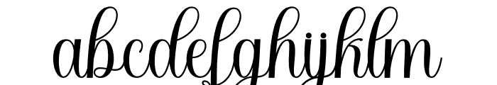 Hello Beloved Font LOWERCASE
