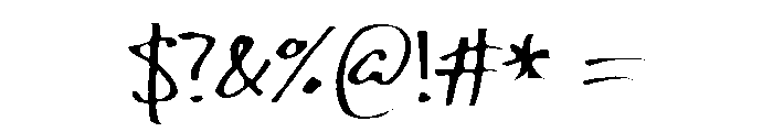 Hello Buddy Regular Font OTHER CHARS