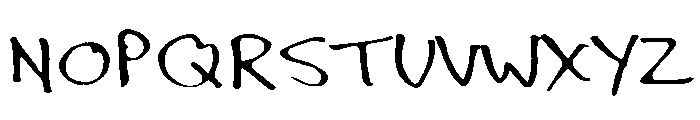 Hello Buddy Regular Font UPPERCASE