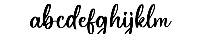 Hello Calanthe DEMO Regular Font LOWERCASE