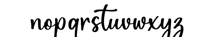 Hello Calanthe DEMO Regular Font LOWERCASE