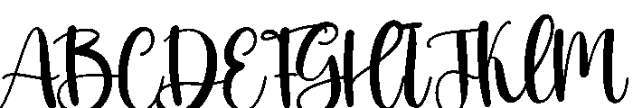 Hello Children Font UPPERCASE