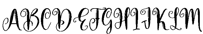 Hello Easter Font UPPERCASE