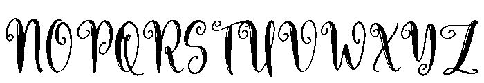 Hello Easter Font UPPERCASE