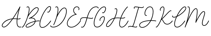 Hello Farmhouse Script Font UPPERCASE