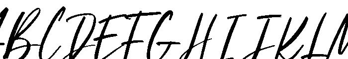 Hello Gorgeous Script Font UPPERCASE